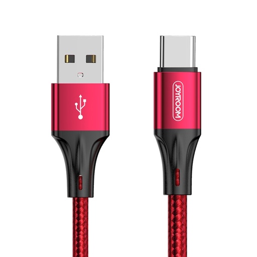 [00-465] JOYROOM S-1030N1 N1 Series 1m 3A USB to USB-C / Type-C Data Sync Charge Cable .