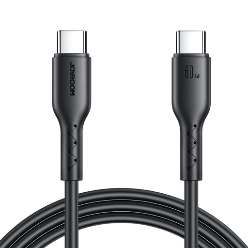 [00-491] JOYROOM  Flash Charge Series 60W USB-C / Type-C to USB-C / Type-C Fast Charging Data Cable.