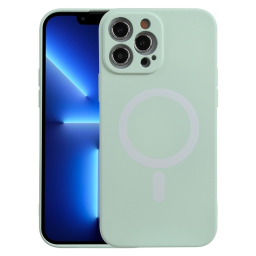 iPhone 14 Pro Max Liquid Silicone Shockproof Magsafe Case.
