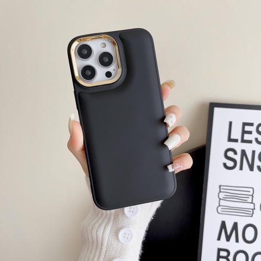 For iPhone 14 Cushion Liquid Silicone Phone Case.