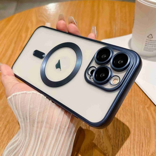 For iPhone 15 Pro Max MagSafe Magnetic Frosted TPU Phone Case.