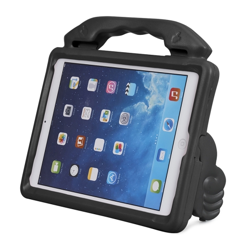 Shockproof EVA Thumb Bumper Case with Handle & Holder for iPad 9.7.