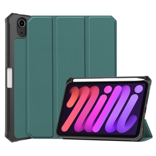 For iPad mini4 /5/6/Holster with Sleep Function & 3-Fold Holder & Pen Slot.