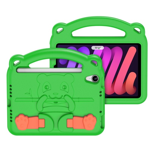 For iPad mini/4/ 5/6 DUX DUCIS PANDA Series Shockproof EVA Tablet Case with Handle & Holder & Pen Slot.