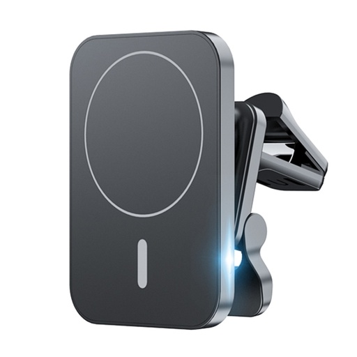 [00-771] Magsafe Magnetic Car Air Outlet Wireless Charger with LED Indicator.