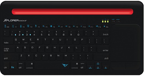 [00-780] Alcatroz XPLORER DOCK2BT BT Keyboard-Touchpad Dock Black.