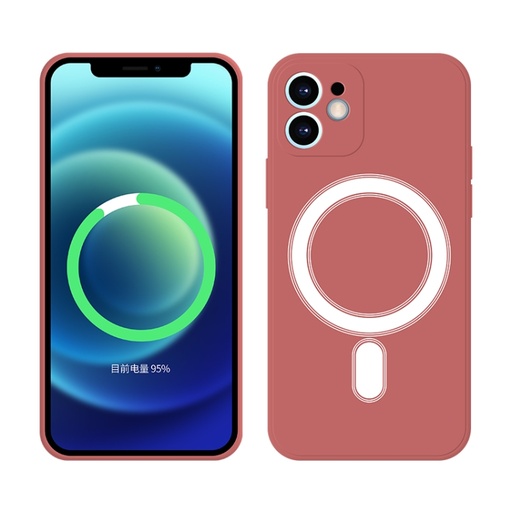 For iPhone 11 Pro Silicone Full Coverage Shockproof Magsafe Case.