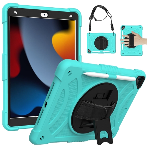 For iPad 10.2 2021 / 2020 / 2019 PC + Silicone Combination Tablet Case.