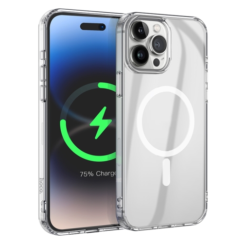 [1127]  iPhone 14 Pro Max hoco SagSafe Magnetic Series Airbag Shockproof Phone Case. 