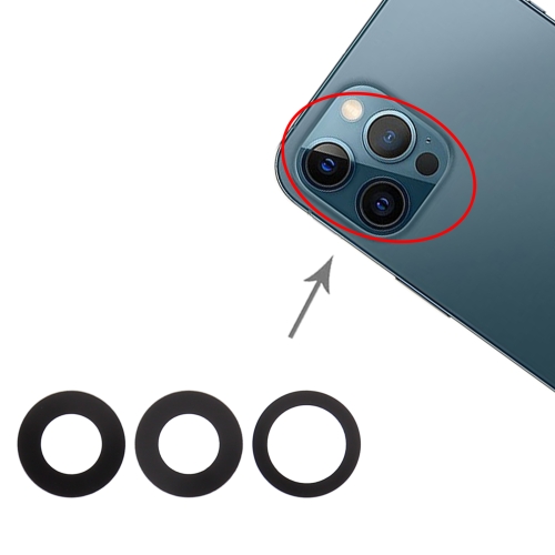 [1153] Back Camera Lens for iPhone 12 Pro Max Customize Barcode.