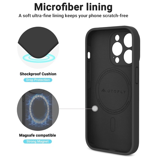 For iPhone 14 LK MagSafe Magnetic Silicone Phone Case.