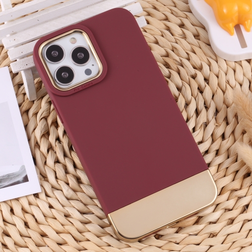 For iPhone 14 Pro Max TPU + Electroplated PC Phone Case.