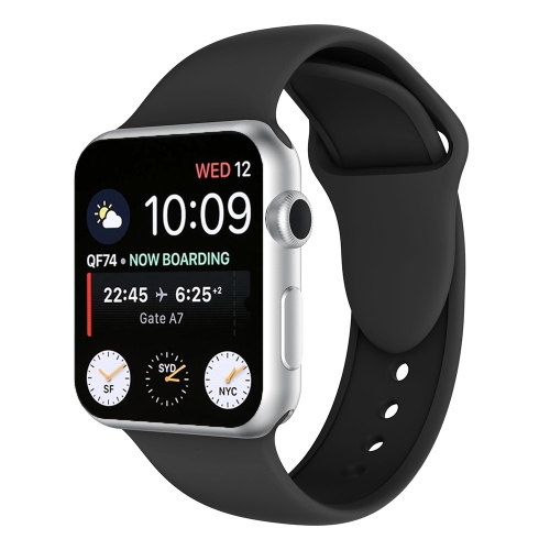 Double Rivets Silicone Watch Band for Apple Watch Series 3 & 2 & 1 38mm.