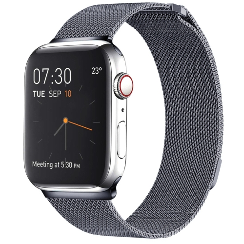 Milanese Loop Magnetic Stainless Steel Watch Band for Apple Watch Ultra 49mm&Watch Ultra 2 49mm / Series 9&8&7 45mm / SE 3&SE 2&6&SE&5&4 44mm / 3&2&1 42mm.
