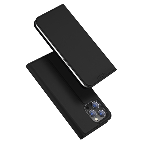 For iPhone 15 Pro DUX DUCIS Skin Pro Series Flip Leather Phone Case.